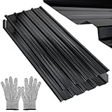 ISOISL Dachblech Trapezblech Dachplatten Anthrazit– 12 Stück...