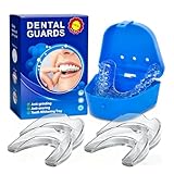 Knirscherschiene für die Nacht - 4 Stücke (2 Größen) - Zahnschiene...