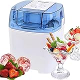 Syntrox Eismaschine Drions 3 in 1 mit Timer, Frozen Joghurt Maker,...