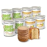 ration1 Probierset Dosenbrot 4x 350g und Dosenkuchen 4x 360g,...