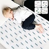 Bettunterlage wasserdicht für Kinder I Einzelbett, Kinderbett, Babybett I...