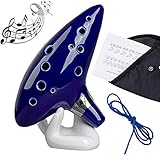 Zelda Ocarina,OASMU 12 Loch Legende von Zelda Ocarina der Zeit, Zelda Alto...