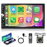 Autoradio 2 Din mit Apple Carplay Android Auto Bluetooth...