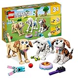 LEGO 31137 Creator 3in1 Niedliche Hunde Set mit Dackel-, Mops-,...