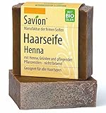 Savion Haarseife Henna, für alle Haartypen, Vegan, Palmölfrei,...