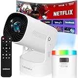 OVERMAX MULTIPIC EZ Mini Projektor 4K FullHD, 120 Min. Akkulaufzeit...