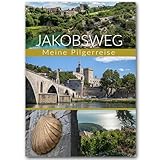 Calmondo Jakobsweg Tagebuch | Pilger-Tagebuch Reisetagebuch für Camino zum...