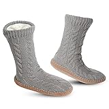 Vihir Hüttensocken Herren & Damen Winter, Dicke Pantoffel Socken,...