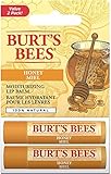 Burt's Bees 100 % natürlicher, feuchtigkeitsspendender Lippenbalsam, Honig...
