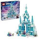 LEGO Disney Frozen Elsas Eispalast Bauset für Kinder, Prinzessinnenschloss...