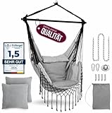 HEIMLING® Hängesessel Indoor & Outdoor XXL [All Inclusive Paket mit...