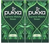 Pukka Tee, Bio-Grüntee 'Supreme Matcha Green', 2er Pack, 40 Teebeutel