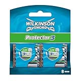 Wilkinson Sword Protector 3 Rasierklingen für Herren Rasierer, 8 Stück...