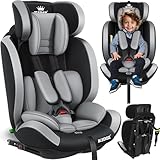 KIDIZ® Autokindersitz Kinderautositz mit Isofix Gruppe 1+2+3 9-36 kg...