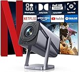 Smart Beamer 4K [Auto Fokus | Netflix Official | Dolby Audio] Full HD 1080P...