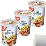 Gut&Günstig Röstzwiebeln knackig & knusprig 3er Pack (3x150g Dose) + usy...