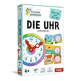 Trefl Die Uhr – Kleiner Entdecker Lernspiel für Kinder ab 4 Jahren