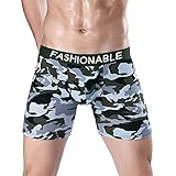 Boxershorts Herren Kurz, Unterhosen Männer Body Fit Underwear Men...