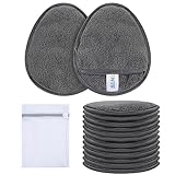 SINLAND 12 Stücke Wiederverwendbar Makeup Entferner Pads Waschbare...