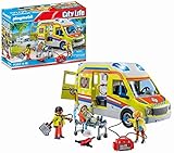 PLAYMOBIL | City Life | Rettungswagen | mit Licht und Soundeffekten |...