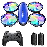 Tomzon mini Drohne für Kinder, Helikopter ferngesteuert mit LED Licht,...