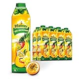 Pfanner Multivitaminsaft (8 x 1 l) - 100% Fruchtgehalt – Saft aus 13...