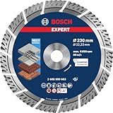 Bosch 1x EXPERT MultiMaterial Diamanttrennscheiben (für Beton, Stahlbeton,...