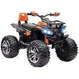HOMCOM Elektro Quad für Kinder, 12V 10Ah Kinder Quad mit Vorwärts-,...