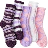 ANTSANG Kuschelsocken für Damen Flauschige Wintersocken Haussocken Warme...