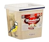 Fidelio Meisenknödel mit Netz, ganzjähriges Wildvogelfutter proteinreich...