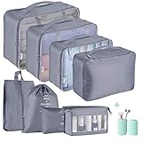 ionlyou Koffer Organizer Set 9-Teilig Kofferorganizer Reisetasche travel...