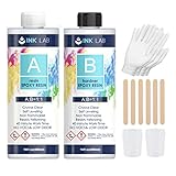 INK LAB Epoxidharz Set 960ml Epoxidharz mit Härter 1: 1 Verhältnis...
