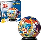 Ravensburger 3D Puzzle 11785 - Puzzle-Ball Pokémon - 72 Teile -...