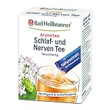 Bad Heilbrunner Schlaf- & Nerven Tee - Arzneitee im Stick, Tassenfertig -...