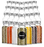 28 Gewürzgläser für einfache Aufbewahrung von Gewürzen - Dank extra...