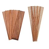 IWOWHERO Holzdochte für Kerzen zum Basteln 10 Stück Rauchfreie Kirschholz...