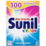 Sunil Colorwaschmittel - Pulver für 100 Waschladungen Bunt-Wäsche -...