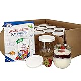MamboCat 12er Set Weckgläser mit Frischhaltedeckel 220 ml I Original Weck...