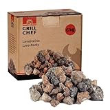 Lavasteine 6kg zum Grillen Nachfüllpackung für Lavastein-Gasgrills | Für...