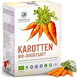 Karottensaft Bio 3L - 100% Direktsaft aus frischen Karotten, kaltgepresst &...
