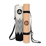 Yogamatte Kork - getestet mit SEHR GUT - 5 mm Stärke - rutschfest, Vegan &...