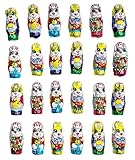 Osterdeko Sparpack, 24 Osterhasen aus Schokolade einzeln verpackt, 170g...