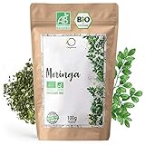 ORIGEENS MORINGA TEE BIO 100g | MORINGA TEE BLÄTTER GETROCKNET | Moringa...