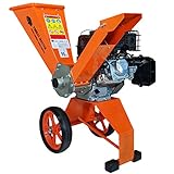 Forest Master FM6DD Benzin 4-Takt Motor Holz Garten Häcksler, 6 HP,...