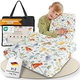 LUNOVA Gewichtsdecke Kinder [NEU 2025] | 3kg | 100x135cm -...