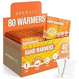 Bramble 40 Paar Einmal Handwärmer für Handschuhe (8h Wärme unterwegs) -...