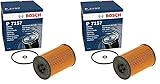 Bosch P7157 - Ölfilter Auto (Packung mit 2)