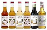 Monin Sirup Coffee Set Kaffee delikatessa, 1er Pack (1 x 1500 ml)