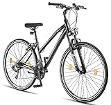Licorne Bike Premium Trekking Bike in 28 Zoll - Fahrrad für Jungen,...