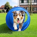 vabiono Hunde Agility Tunnel - Hundetunnel 55x150cm Spieltunnel...
